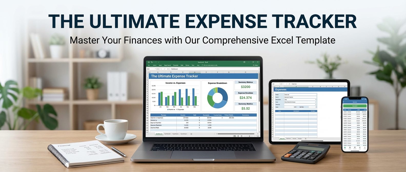 THE ULTIMATE EXPENSE TRACKER EXCEL TEMPLATE